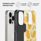 Burga iPhone 13 Pro Suojakuori Tough MagSafe Lemon Tart
