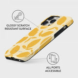Burga iPhone 13 Pro Suojakuori Tough MagSafe Lemon Tart