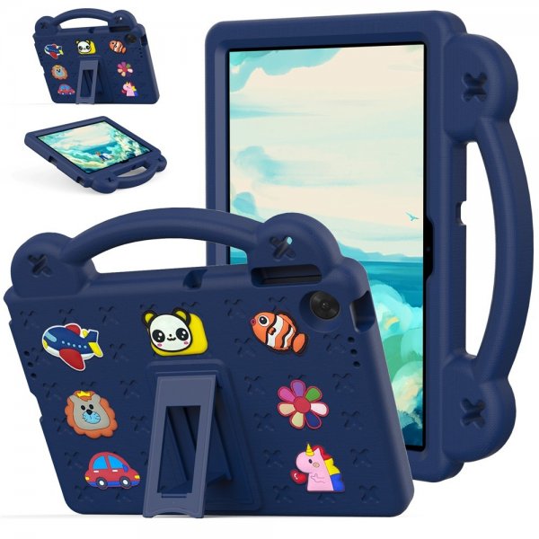 Lenovo Tab 10.1 TB311FU Kuoret lapsille Tarroilla Tumman sininen