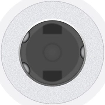 Apple Lightning Adapter 3.5mm Ääniliitäntään