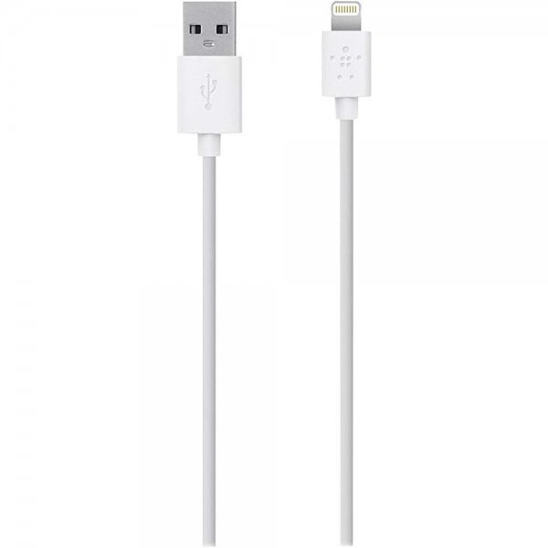 Belkin Lightning/USB-A-kaapeli Mixit 1.2m Valkoinen