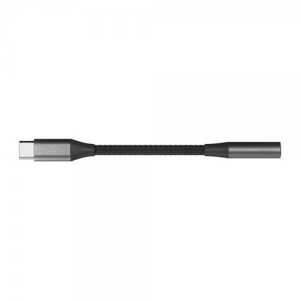 X2O Äänisovitin USB-C–3.5 mm AUX 0,1 m Musta
