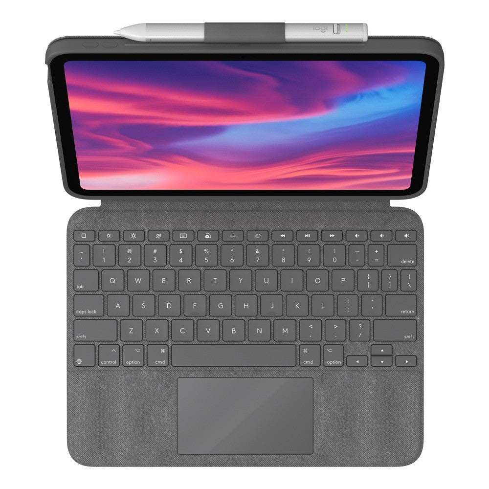 Logitech iPad 10.9 (gen 10)/iPad 11 (A16) Kotelo näppäimistöllä Combo Touch
