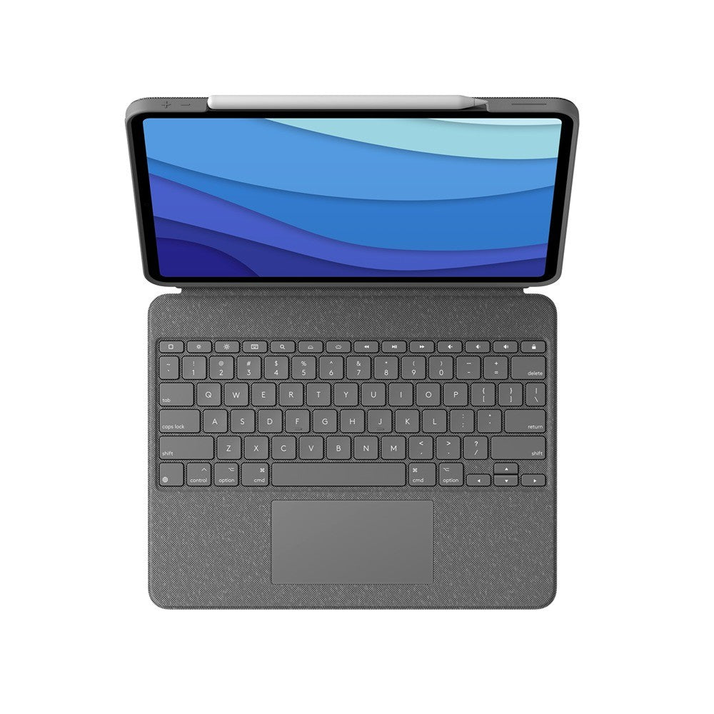 Logitech iPad Pro 12.9 (gen 4/5/6) Kotelo näppäimistöllä Combo Touch