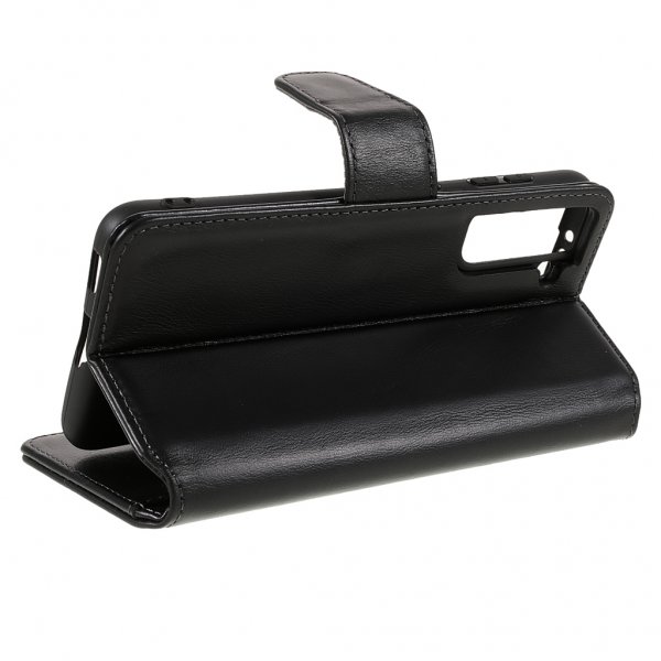 Nordic Covers Samsung Galaxy S21 Essential Leather Raven Black -suojakotelo