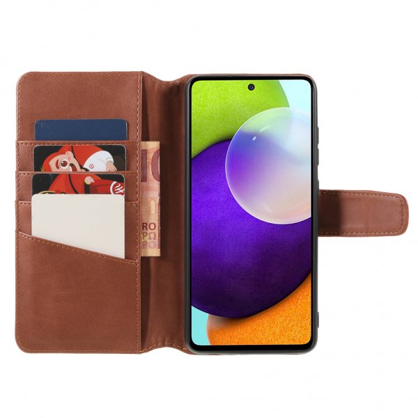 Nordic Covers Samsung Galaxy A52/A52s 5G Essential Leather Maple Brown -suojakotelo