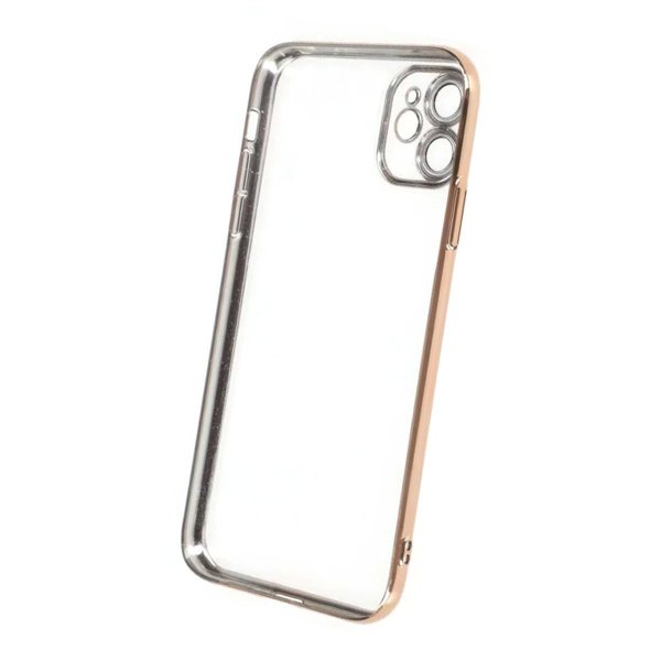 iPhone 11 Suojakuori Glitter Läpinäkyvä Iskunkestävä Kulta