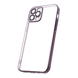 iPhone 12 Pro Kuoret Kimalteleva Läpinäkyvä Iskunkestävä Violetti