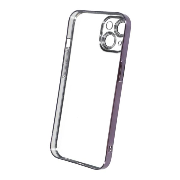 iPhone 14 Suojakuori Glitter Läpinäkyvä Iskunkestävä Violetti