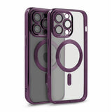 iPhone 12 Pro Max Kuori Glitter Läpinäkyvä MagSafe Violetti
