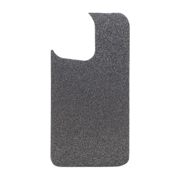 iPhone 12 Pro Glitter Läpinäkyvä MagSafe Suojakuori Musta