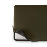 Pipetto Classic Fit Laptop Sleeve -kannettavan tietokoneen Sleeve 13/14" tummanvihreä