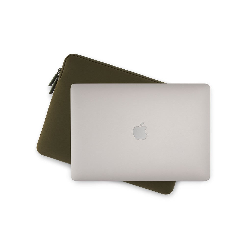 Pipetto Classic Fit Laptop Sleeve -kannettavan tietokoneen Sleeve 13/14" tummanvihreä