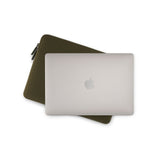 Pipetto Classic Fit Laptop Sleeve -kannettavan tietokoneen Sleeve 13/14" tummanvihreä