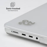 ZAGG MacBook Air 13 M2 (A2681)/M3 (A3113) Kuori Hardshell Läpinäkyvä