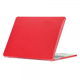 Enkay MacBook Air 15 M2 (A2941)/M3 (A3114) kuori kovaa muovia punainen