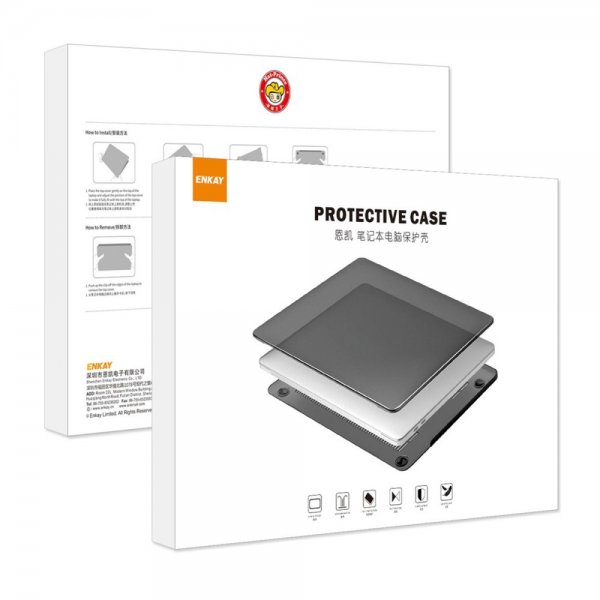 Enkay MacBook Air 15 M2 (A2941) Kuori näppäimistön suojalla Laventeli