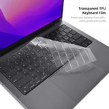 Enkay MacBook Air 15 M2 (A2941) Kuori ja näppäimistönsuoja, tummansininen