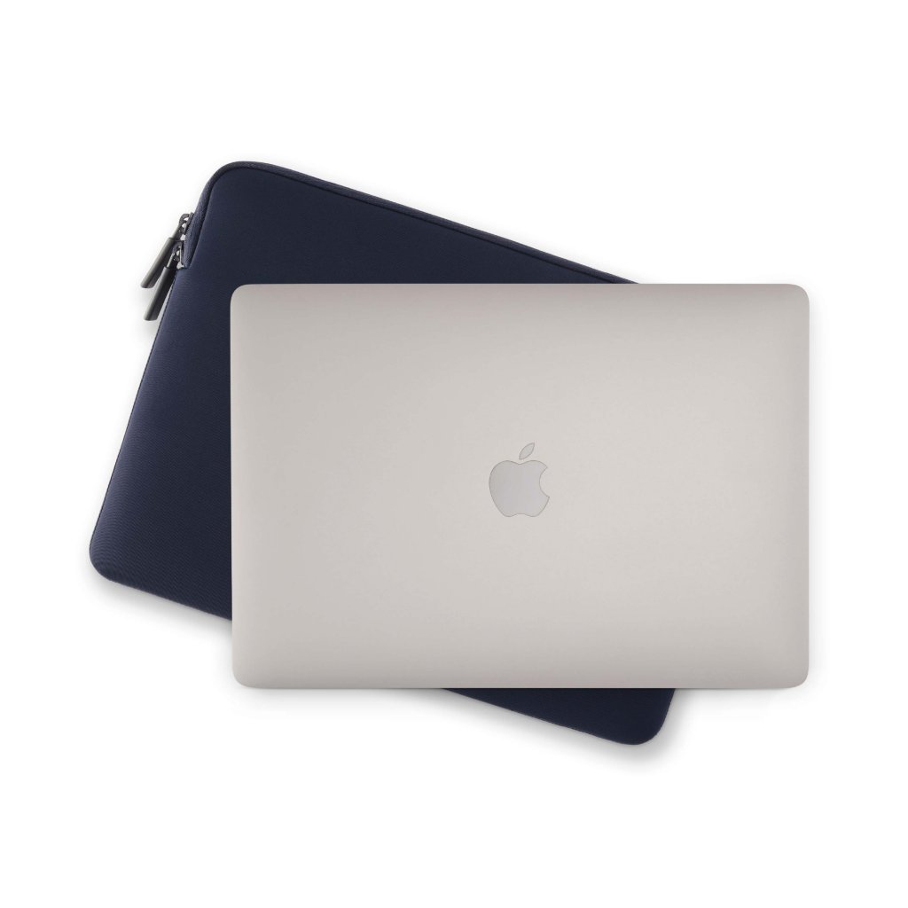 Pipetto Classic Fit Sleeve MacBook Neolle tummansininen