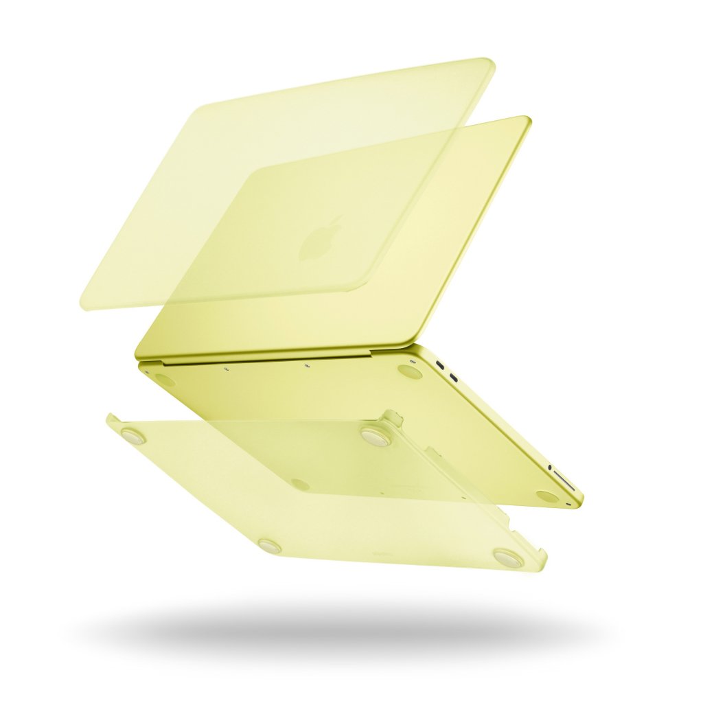 Pipetto MacBook Neo 13 Kuori Hardshell Frosted Citrus