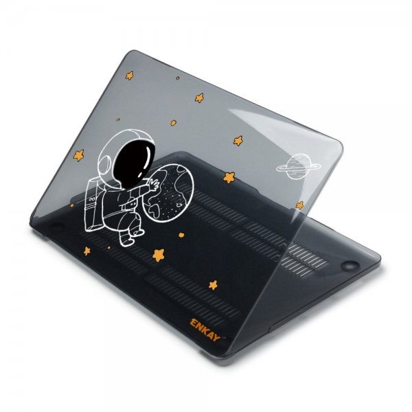 Enkay MacBook Pro 13 Touch Bar (A1706. A1708. A1989. A2159) Kuori Kuosi Astronautti No.5