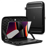 Spigen Kannettavan suojakotelo 16" Rugged Armor Pro Pouch Musta