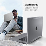 Spigen MacBook Pro 16 M1 (A2485)/M2 (A2780)/M3 (A2991) Thin Fit Crystal Clear -suojakuori