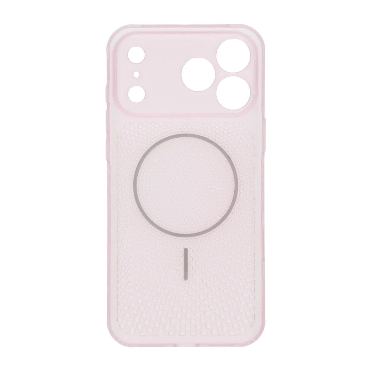 iPhone 17 Pro/iPhone 18 Pro Kuori Ilmastoitu MagSafe Vaaleanpunainen