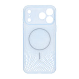 iPhone 17 Pro Max/iPhone 18 Pro Max Kuori Ilmastoitu MagSafe Sininen