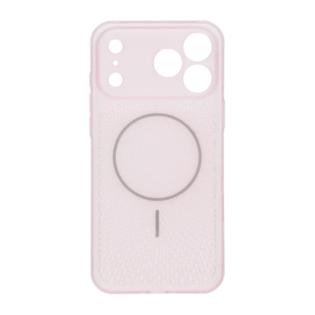 iPhone 17 Pro Max/iPhone 18 Pro Max Tuuletettu MagSafe-kuori Vaaleanpunainen