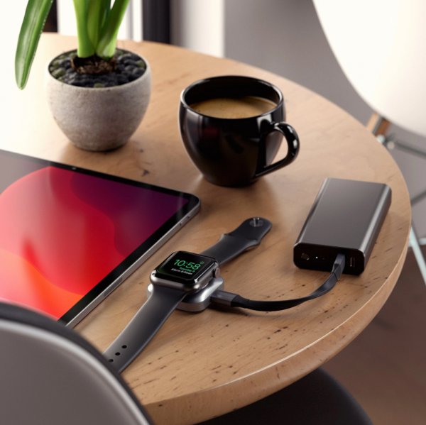 Satechi Magneettinen USB-C langaton laturi Apple Watchille
