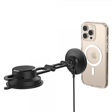 Spigen MagSafe-autoteline langattomalla latauksella OneTap Pro 4 Dashboard/Windshield