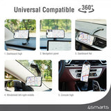 4smarts MagSafe Autoteline Qi2 Car Charging Set
