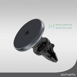 4smarts MagSafe Autoteline Qi2 Car Charging Set