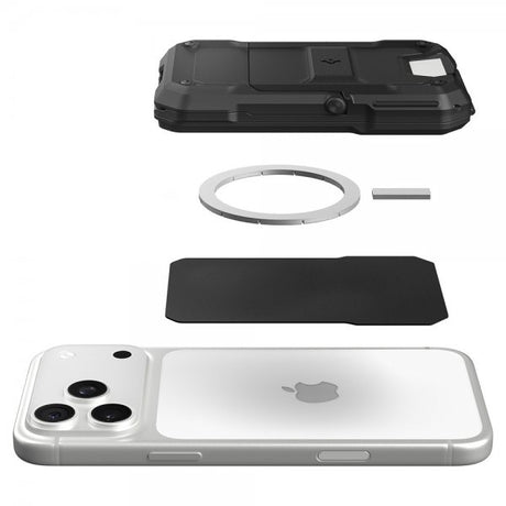 Spigen MagSafe Korttipidike Tough Armor Pro MagFit Musta
