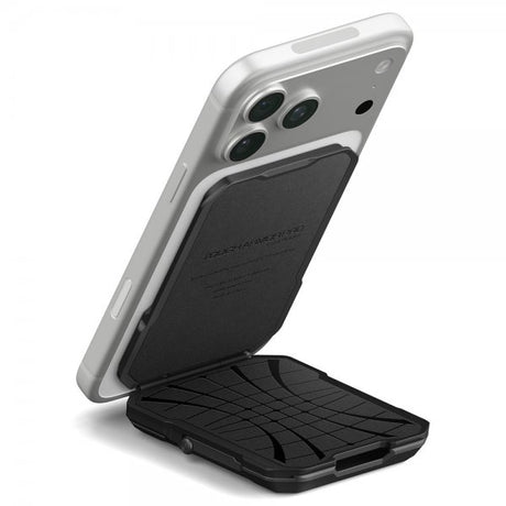 Spigen MagSafe Korttipidike Tough Armor Pro MagFit Musta