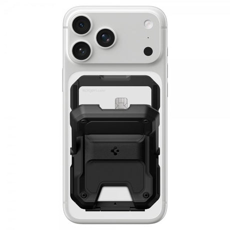 Spigen MagSafe Korttipidike Tough Armor Pro MagFit Musta