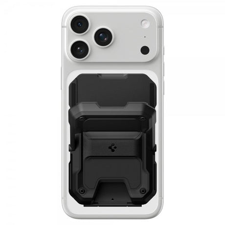 Spigen MagSafe Korttipidike Tough Armor Pro MagFit Musta
