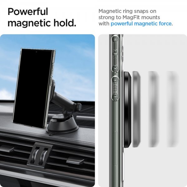 Spigen MagSafe Magneettirengaslevy Valkoinen