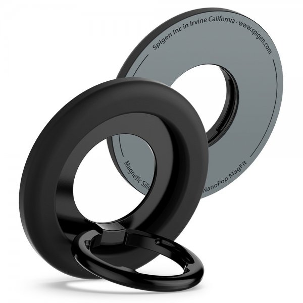 Spigen MagSafe Mobilirengas Nano Pop MagFit Black Sesame