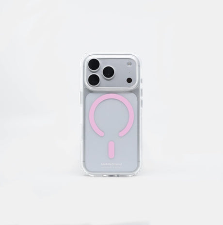 MobileFriend iPhone 17 Pro Skal MagSafe Rosa