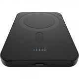 Pitaka MagSafe Powerbank Aramidikuitu 5000 mAh Musta/Harmaa Toimikas