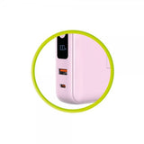 Mobile Origin MagSafe-varavirtalähde/matkalaturi, sisäänrakennetut kaapelit/Apple Watch -lataus, pinkki