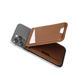 Mujjo Korttikotelo MagSafe Wallet Stand Tan