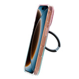 iPhone 17 Pro/iPhone 18 Pro Kuori marmoroitu MagSafe-teline Sininen