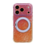 iPhone 17 Pro/iPhone 18 Pro Kuori marmoroitu MagSafe-teline Violetti
