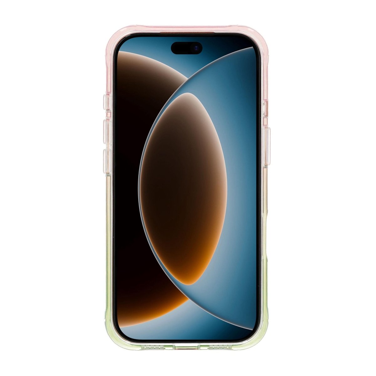 iPhone 17 Pro/iPhone 18 Pro Kuori marmoroitu MagSafe-teline Vaaleanpunainen