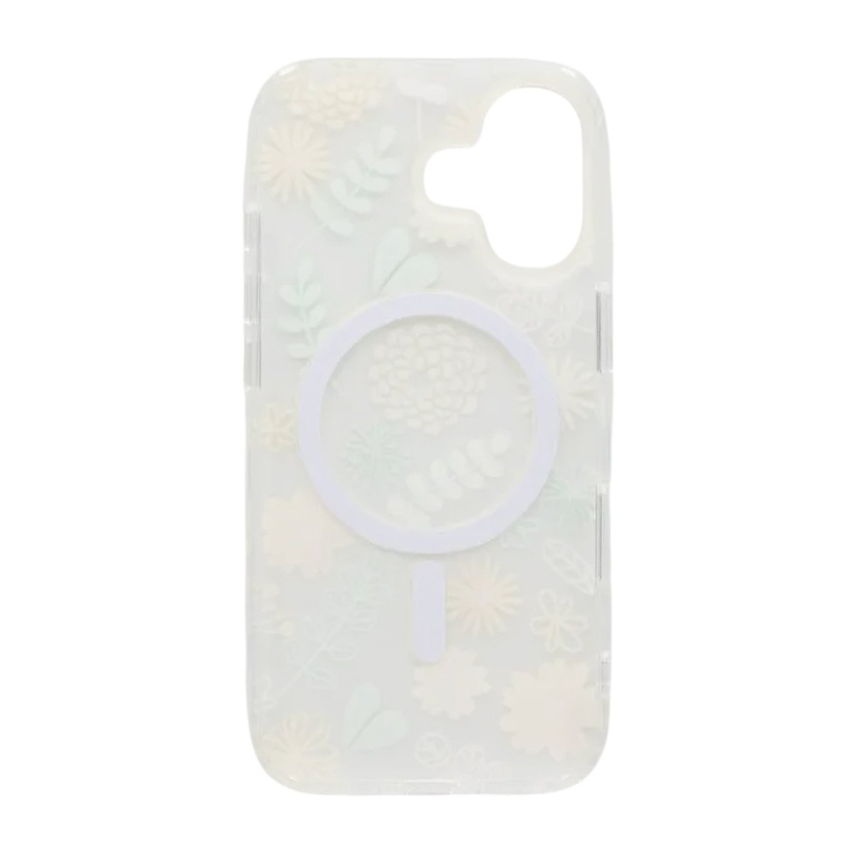 iPhone 17 Kuori Floral Matte MagSafe Keltainen