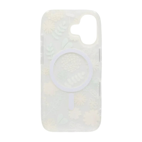 iPhone 17 Kuori Floral Matte MagSafe Keltainen