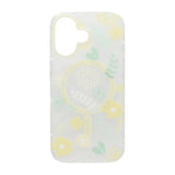 iPhone 17 Kuori Floral Matte MagSafe Keltainen